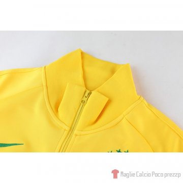 Tuta Da Track Giacca Brasileeeeee 21-22 Giallo
