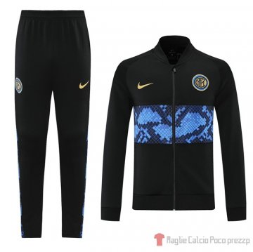 Tuta Da Track Giacca Inter 21-22 Nero Tuta Da Track Giacca Inter 21-22 Nero