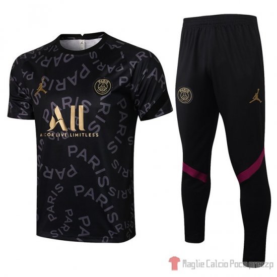 Tuta Da Track Paris Saint-germain Jordan Manica Corta 21-22 Nero - Clicca l'immagine per chiudere