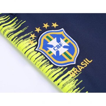 Tuta da Track Brasile Bambino 2018 Blu Scuro