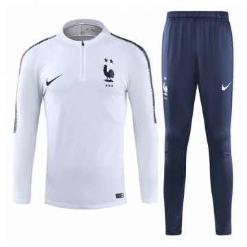 Tuta da Track Francia 2018 Bianco Tuta da Track Francia 2018 Bianco