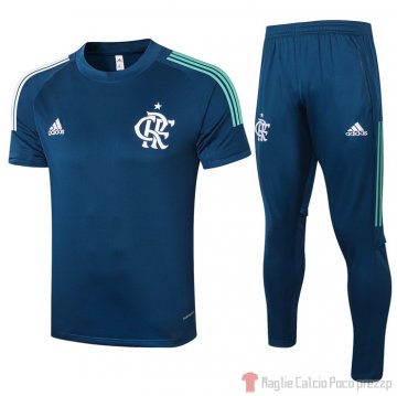Tuta da Track Flamengo Manica Corta 2020/2021 Blu Tuta da Track Flamengo Manica Corta 2020/2021 Blu