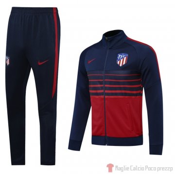 Tuta da Track Giacca Atletico Madrid 2020/2021 Blu e Rosso