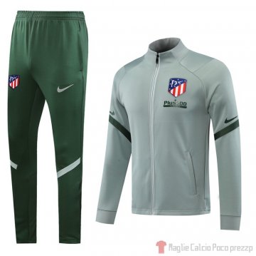 Tuta da Track Giacca Atletico Madrid 2020/2021 Grigio