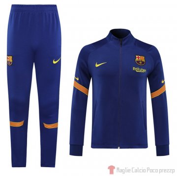Tuta da Track Giacca Barcellona Bambino 2020/2021 Blu Tuta da Track Giacca Barcellona Bambino 2020/2021 Blu