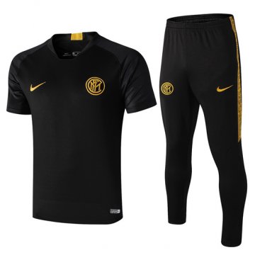 Tuta da Track Inter Manica Corta 2019/2020 Nero Tuta da Track Inter Manica Corta 2019/2020 Nero