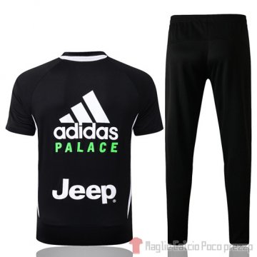 Tuta da Track Juventus X Palace Manica Corta 2019/2020 Nero