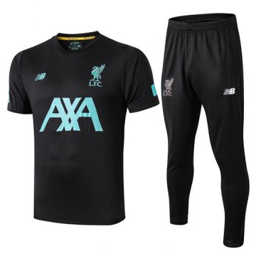 Tuta da Track Liverpool Manica Corta 2019/2020 Nero Tuta da Track Liverpool Manica Corta 2019/2020 Nero