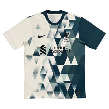 Allenamento Liverpool 2022 Bianco E Verde Allenamento Liverpool 2022 Bianco E Verde