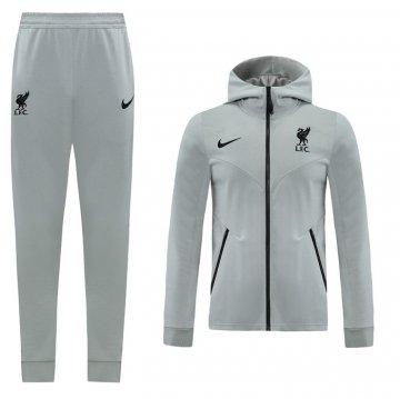 Tuta Da Track Liverpool 20-21 Grigio Tuta Da Track Liverpool 20-21 Grigio