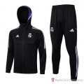 Tuta con cappuccio Real Madrid 22-23 Negro