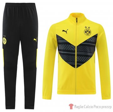 Tuta De Giacca Borussia Dortmund 22-23 Amarillo Tuta De Giacca Borussia Dortmund 22-23 Amarillo