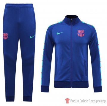 Tuta da track Barcellona 2020-2021 Azul Tuta da track Barcellona 2020-2021 Azul
