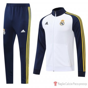 Tuta De Giacca Real Madrid 22-23 Blanco Y Azul