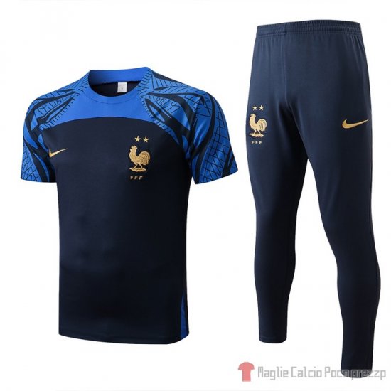 Tuta da track Francia Manica Corta 2022-23 Azul - Clicca l'immagine per chiudere