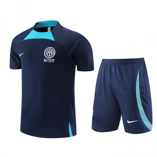 Chandal Del Inter Manica Corta 2022-2023 Azul - Pantalon Corto - Clicca l'immagine per chiudere