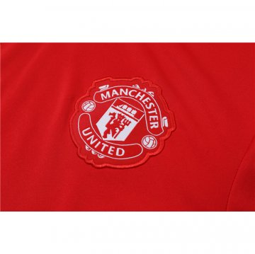 Chandal Del Manchester United Manica Corta 2022-23 Rojo - Pantalon Corto