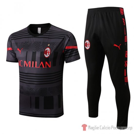 Tuta da track Milan Manica Corta 22-23 Gris - Clicca l'immagine per chiudere