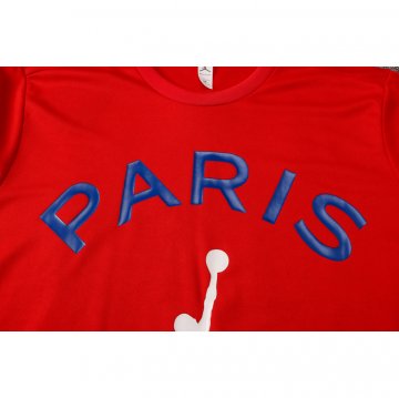 Tuta da Track Paris Saint-germain Manica Corta 21-22 Rojo