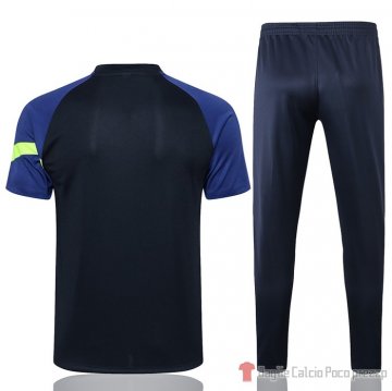 Tuta da Track Tottenham Hotspur Manica Corta 2021-22 Azul