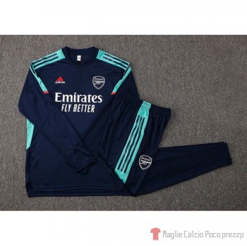 Tuta Da Track Felpa Arsenal 2021-22 Azul