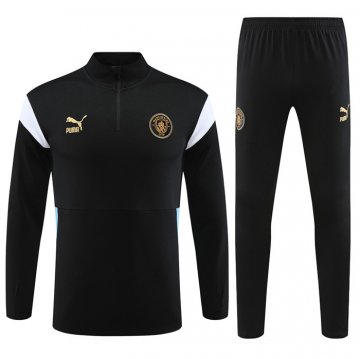 Felpa Della Tuta Manchester City Bambino 23-24 Negro Felpa Della Tuta Manchester City Bambino 23-24 Negro