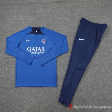 Felpa Della Tuta Paris Saint-germain 2022-23 Azul Oscuro