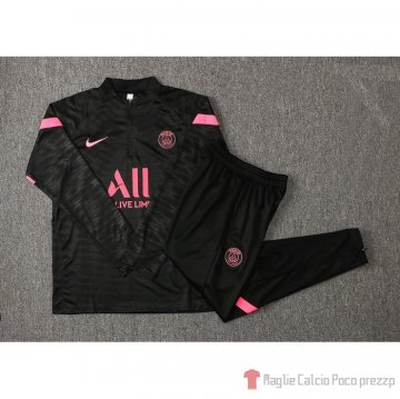 Tuta Da Track Felpa Paris Saint-germain 21-22 Negro