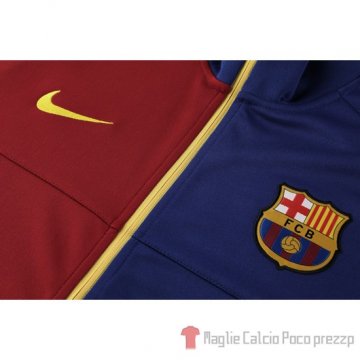 Giacca Barcellona 2019/2020 Rosso e Blu