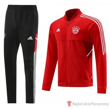 Giacca Della Tuta Bayern Munich 2022-23 Rojo