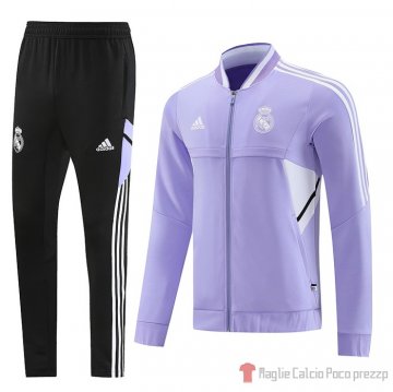 Giacca Della Tuta Real Madrid 2022-23 Purpura