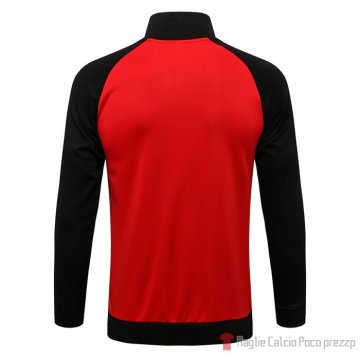 Giacca Manchester United 2021-22 Rojo Y Negro