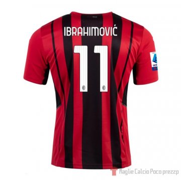 Maglia Milan Giocatore Ibrahimovic Home 21-22 Maglia Milan Giocatore Ibrahimovic Home 21-22