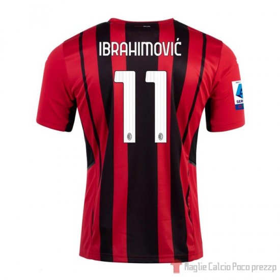 Maglia Milan Giocatore Ibrahimovic Home 21-22 - Clicca l'immagine per chiudere