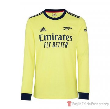 Maglia Arsenal Away Maniche Lunghe 21-22