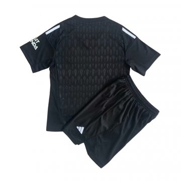 Maglia Arsenal Portiere Bambino 23-24 Negro