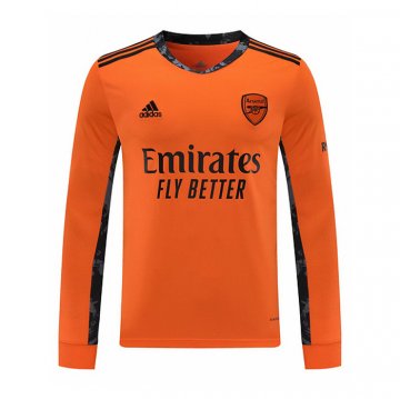 Maglia Arsenal Portiere Manica Lunga 20-21 Arancione Maglia Arsenal Portiere Manica Lunga 20-21 Arancione