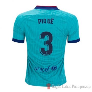 Maglia Barcellona Giocatore Pique Terza 2019/2020 Maglia Barcellona Giocatore Pique Terza 2019/2020