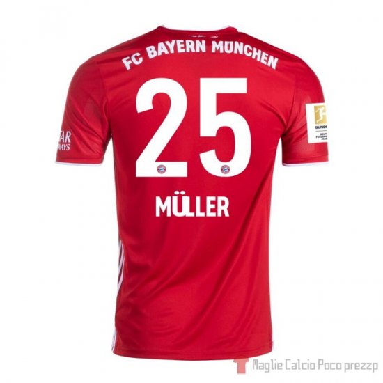 Maglia Bayern Munich Giocatore Muller Home 20-21 - Clicca l'immagine per chiudere