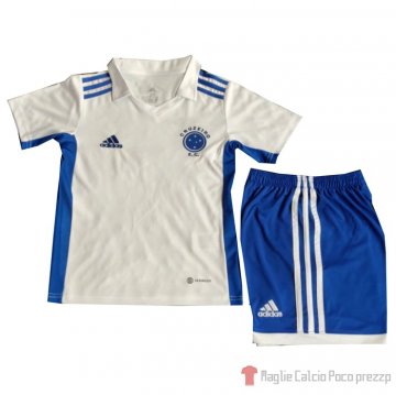 Maglia Cruzeiro Away Bambino 2022