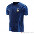 Maglia De Allenamento Francia 22-23 Azul Oscuro