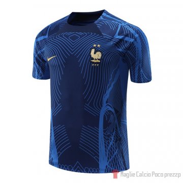 Maglia De Allenamento Francia 22-23 Azul Oscuro Maglia De Allenamento Francia 22-23 Azul Oscuro