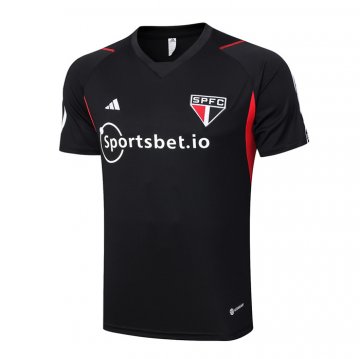 Maglia De Allenamento Sao Paulo 23-24 Negro