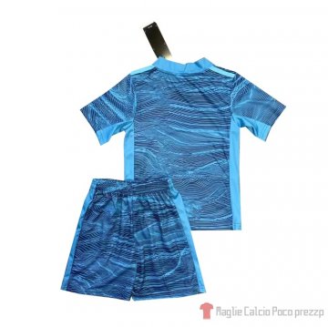 Maglia Feyenoord Portiere Bambino 21-22 Azul