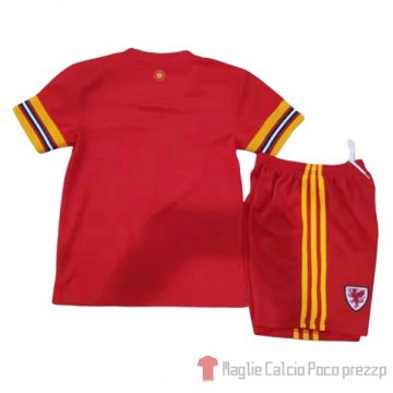 Maglia Galles Home Bambino 2020