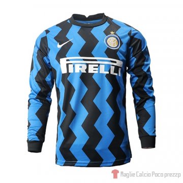 Maglia Inter Milan Home Maniche Lunghe 20-21 Maglia Inter Milan Home Maniche Lunghe 20-21