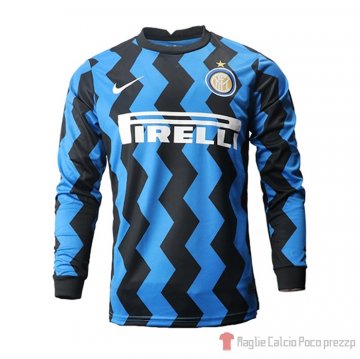 Maglia Inter Milan Home Maniche Lunghe 20-21