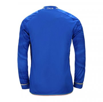 Maglia Italia Home Maniche Lunghe 23-24