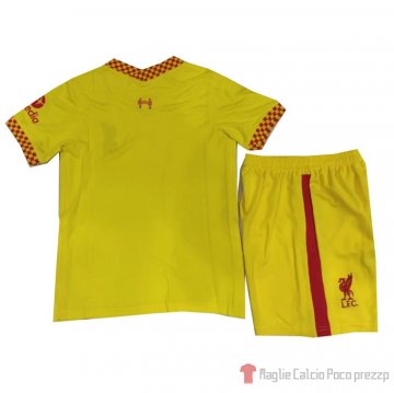 Maglia Liverpool Terza Bambino 21-22