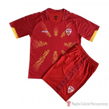Maglia Macedonia Del Norte Home Bambino 2023 Maglia Macedonia Del Norte Home Bambino 2023